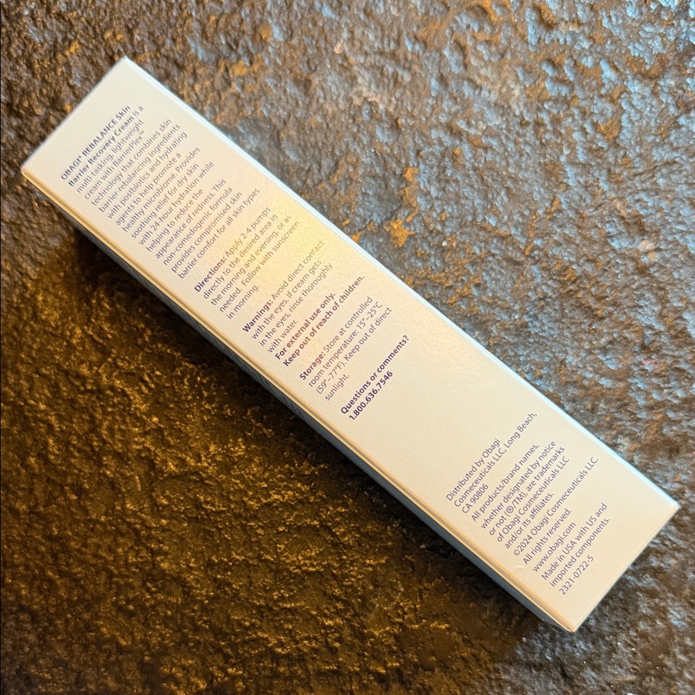 Obagi Rebalance Skin Barrier Recovery Cream - Picture 2 of 3
